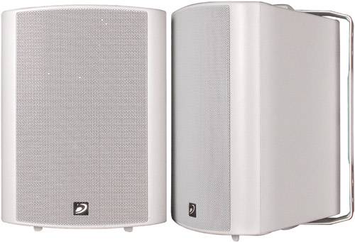 Dayton IO650B 6-1/2" Indoor/Outdoor Speaker Pair White