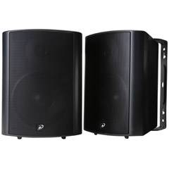 Dayton IO520B 5-1/4" Indoor/Outdoor Speaker Pair Black