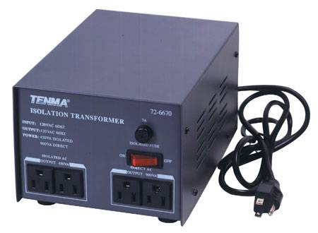 Tenma 450VA Isolation Transformer