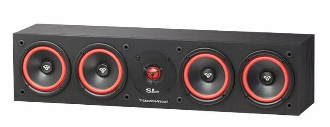 Cerwin-Vega SL-45C Quad 5.25" Center Channel Speaker, 300 Watts