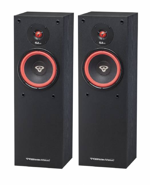 Cerwin-Vega SL-8 8" 2-Way Floor Speaker, 150 Watts - Pair