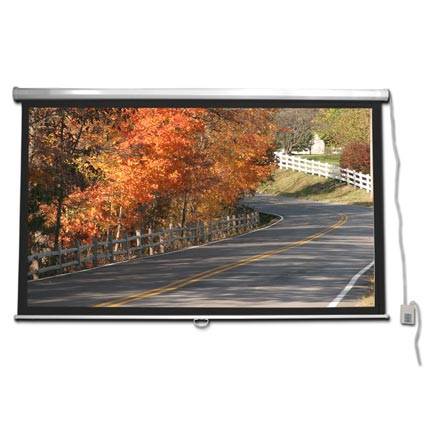 Choice Select 120in Gray Motorized Projection Screen 16:9