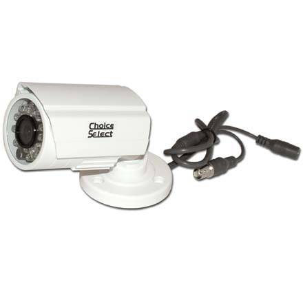 Choice Select Weatherproof Day/Night Security Camera,420tvl,20m,w/ps