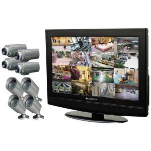 CLOVER LCD26168 26" All-in-One Observation System with 8 Cameras