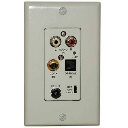 Aton Model DHSIP DIGI-5 Source Input Wall Plate for use with DHTP1