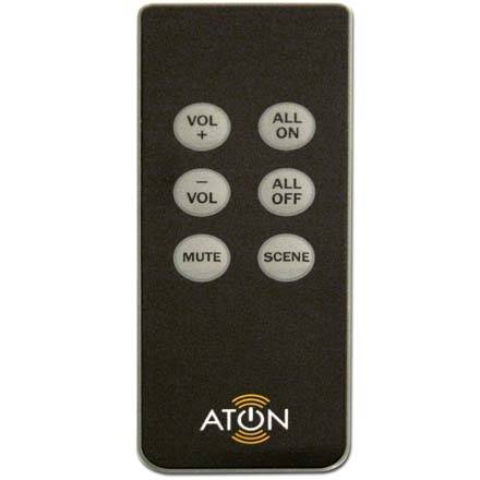 Aton Model DLAIRM Slim Line IR Remote for DLA Audio Router