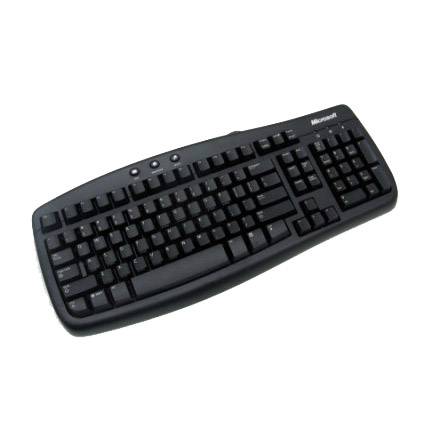 Microsoft Internet Keyboard, PS/2 black