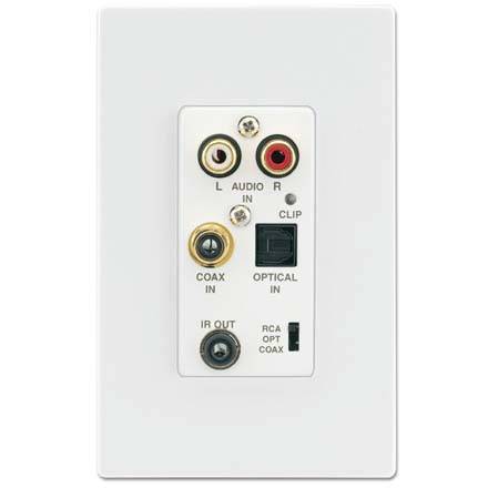 Xantech D5IP DDS, Local Source Input Wall Plate