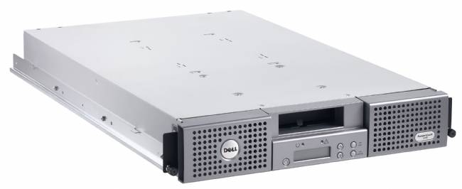 DELL POWERVAULT 124T LTO-3 TAPE BACKUP AUTOLOADER 1-MAGAZINE 8-TAPE