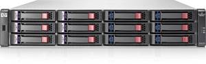 HP StorageWorks MSA60 Storage Array 12x1TB 7.2K RPM SATA 1.2TB,Dual ps