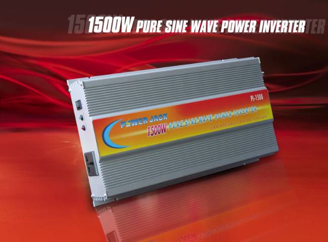 Power Jack 1500/3000 watt pure sine wave power inverter 12v DC/110v AC