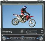 Dual XDVD8181 DVD Receiver w/Motorized 7" LCD Touch Screen