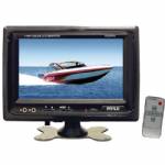 Pyle PLHR76 7" TFT-LCD 16:9 Monitor with Headrest Shroud