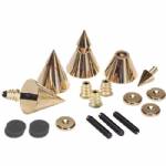 Dayton DSS4-G Gold Speaker Spike Set 4 Pcs