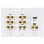 Dayton WPI-51HD 5.1 Channel with HDMI+Component Wall Plate