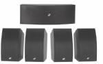 Dayton HTS-1200B Home Theater Speaker Set Black