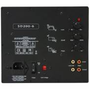 Yung SD200-6 200W Class D Subwoofer Amp Module with 6 dB at 35 Hz