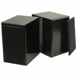 Dayton TW-0.25BK 0.25 ft.cu. 2-Way Cabinet Pair Gloss Black