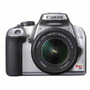 CANON REBEL XS 10.1MP DIGITAL SLR CAMERA W/EF-S 18-55MM LEN(SILVER)