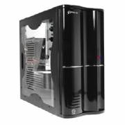 Thermaltake Soprano Black, side window, front USB