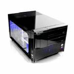 Thermaltake Lanbox lite black, Front USB, iEEE, side window