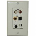 Aton Model DHSIP DIGI-5 Source Input Wall Plate for use with DHTP1