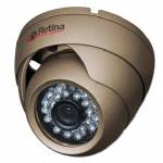 Retina Vandal Proof IR Dome Camera 420TVL Sony