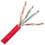 Skywalker Signature Series Cat5e 8-Conductor wire, Red, 1000ft